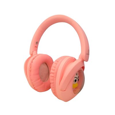 Headphone Bluetooth Fone de Ouvido Gatinho Rosa Divertido - Fofura e Som Potente Sem Fios