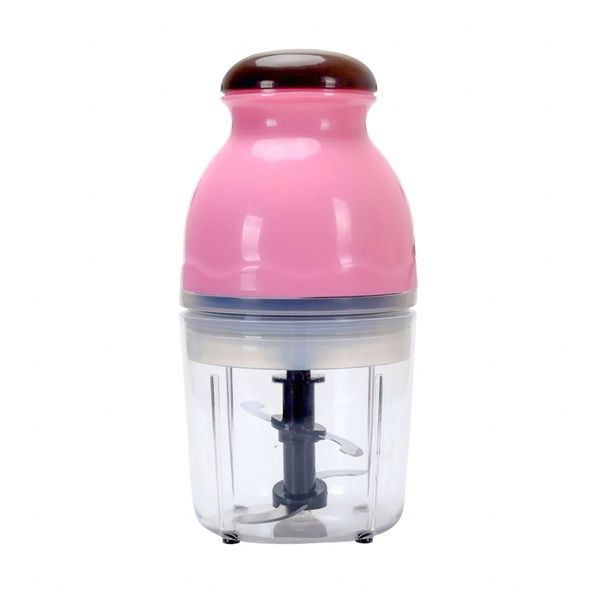 Processador Moedor Elétrico Alimentos - Rosa