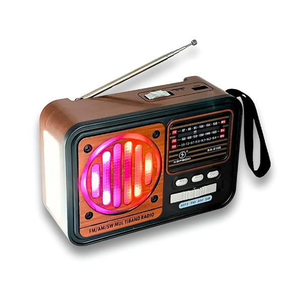 Rádio Bluetooth Vintage Retrô FM/AM/SW