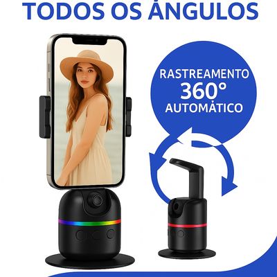 Rastreador Facial Inteligente 360°