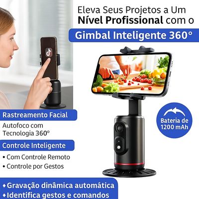 Rastreador Facial Inteligente 360°