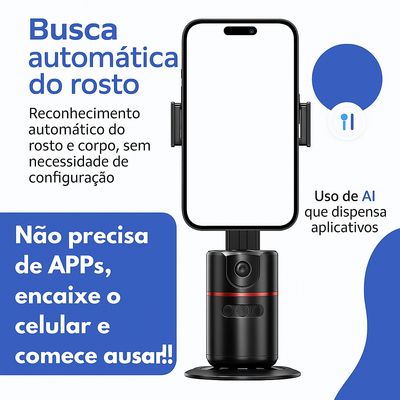 Rastreador Facial Inteligente 360°