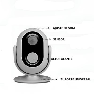 Sensor Infravermelho Presença Segurança 360°