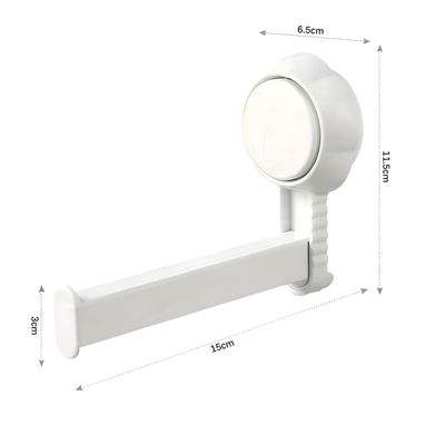 Suporte Porta Papel Higiênico Parede Ventosa