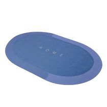 Tapete Superabsorvente Redondo - Azul