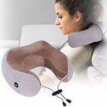 Travesseiro Almofada Massagem Pescoço Alivia Tensão - ideal para Massagear Pescoço, Ombros, Cintura, Pernas, Pés