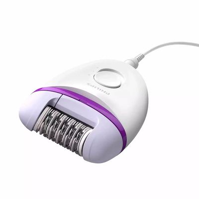 Depilador Elétrico Philips Satinelle Essential BRE225/00 Branco e Lílás - Bivolt