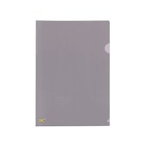 Pasta L Dac A4 Plastica Fumê Preto com 10 Unidades 30x22cm