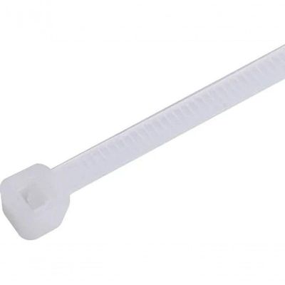 Abraçadeira De Nylon 140 X 2,5 Branca Com 1000 Peças - Fertak