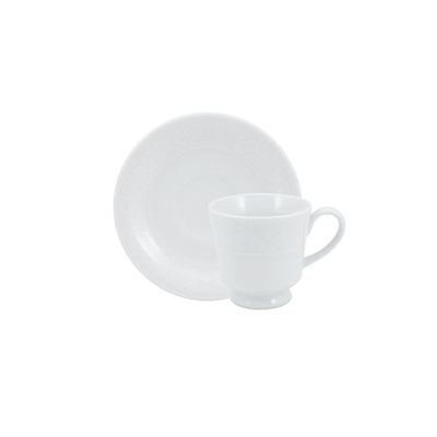 Jogo de Jantar 84 Peças Chá Café Noiva Porcelana Schmidt