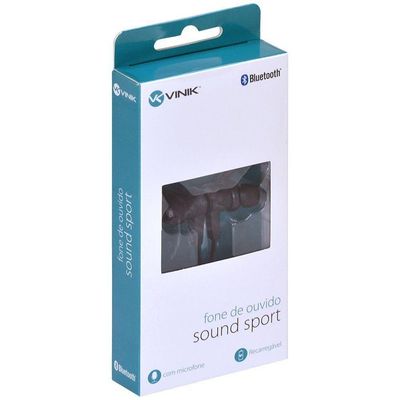 Sound Sport Fone De Ouvido Bluetooth Com Microfone