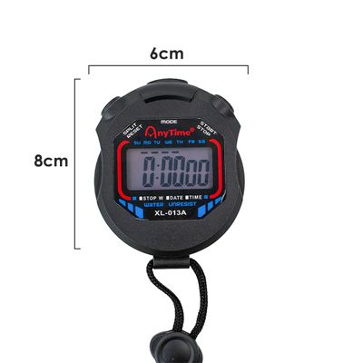 Cronometro Digital De Mão Hora Alarme