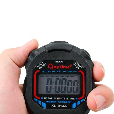 Cronometro Digital De Mão Hora Alarme