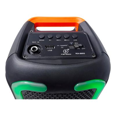 Caixa de Som Portátil Bluetooth 50W LED