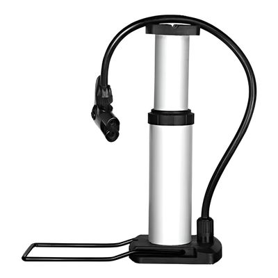Mini Bomba de Ar Portátil Alavanca Pneu Bicicleta Carro Bola com Trava de Segurança e Mangueira 40cm