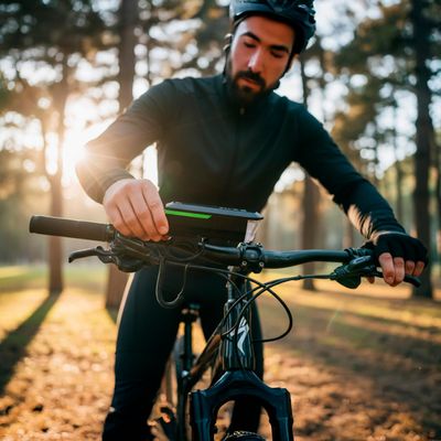 Lanterna e Buzina Solar para Bicicleta – Segurança e Visibilidade Dia e Noite Recarregável Sinalizador