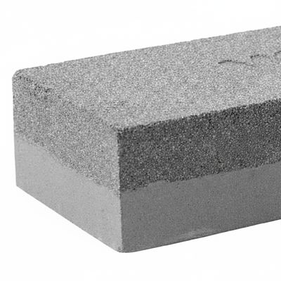 Pedra de Afiação Dupla Face 120/240 em Óxido de Alumínio 20cm para Facas e Tesouras - Dupla Face Utilidade