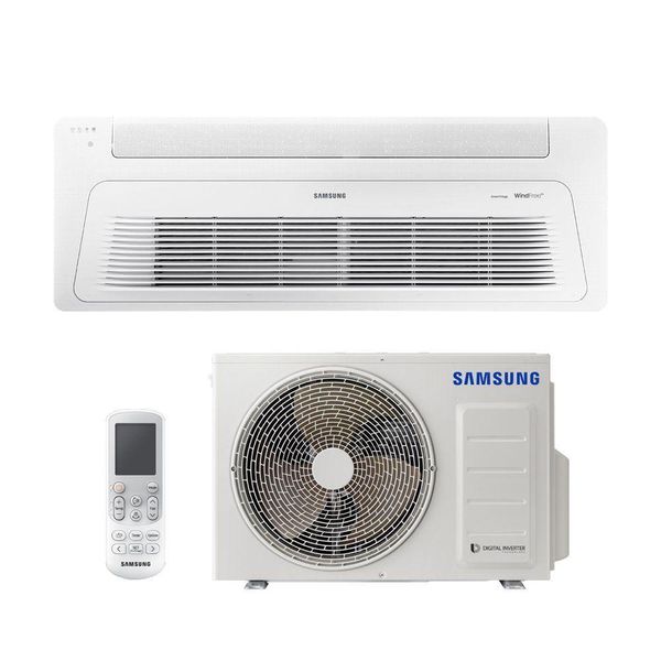 Ar Condicionado Cassete 1 Via Samsung WindFree Inverter com Wifi 17000 BTUS Quente e Frio 220V AC018DN1DKG-AZ