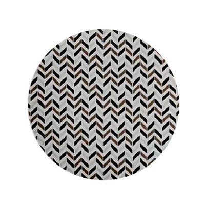 Papel de Parede Adesivo PVC Estampa Zig Zag Cinza 05 Metros