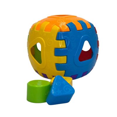Cubo Didático para Bebês Monta e Desmonta Peças de Encaixar