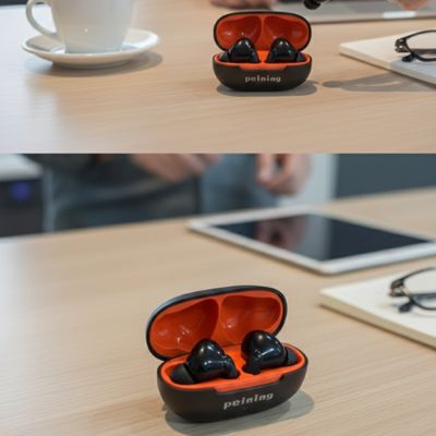 Fone de Ouvido Bluetooth 5.3 TWS – Áudio Premium, Conexão Estável e Design Ergonômico | Preto