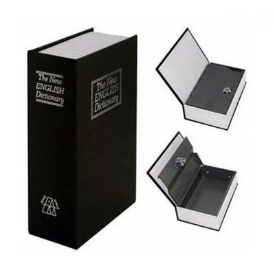 Cofre Livro Dicionario Ingles Dinheiro Camuflado