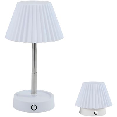 Abajur Luminária de Mesa LED Recarregável Retrátil