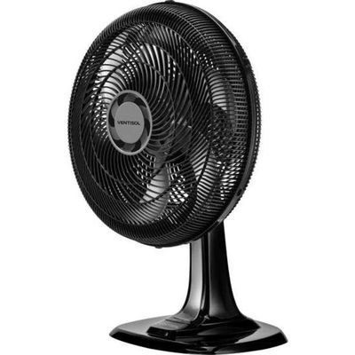 Ventilador De Mesa Ventisol Turbo 6 40cm Preto/cinza 127v