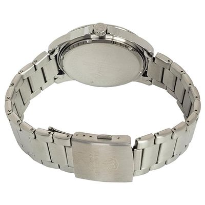 Relógio Tuguir Masculino Ref: Tg9167d Tgi37100 Casual Aço Prateado