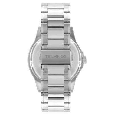 Relógio Technos Masculino Ref: 2115kzzs/1a Racer Prateado