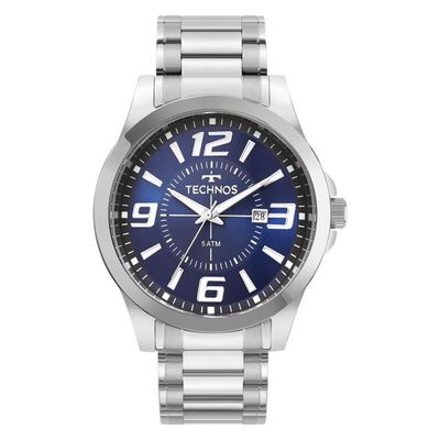 Relógio Technos Masculino Ref: 2115kzzs/1a Racer Prateado