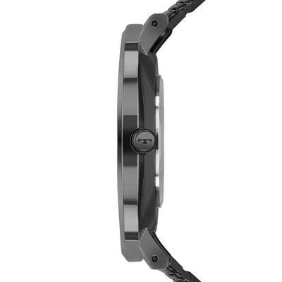 Relógio Technos Masculino Ref: 2025lua/1a Slim Mesh Grafite