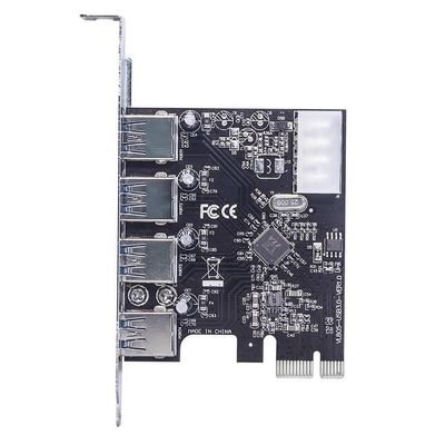 Placa Controladora Pci Express 1x Pci-E Com 4 Portas USB 3.0 Dp-43