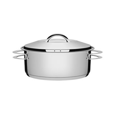 Jogo de Panelas Tramontina Solar 3 Peças em Aço Inox com Fundo Triplo