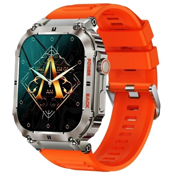 SmartWatch Masculino SMARTCH 85621 À Prova D'Água 40 / Laranja