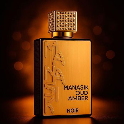 Manasik Oud Amber Noir Eau De Parfum - Perfume Unissex 100ml