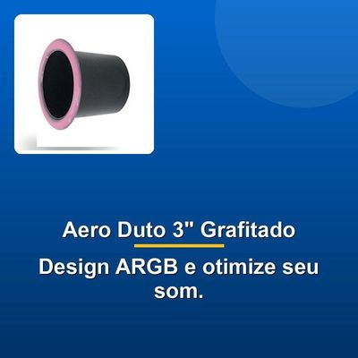 Aero Duto Grafitado Nº7 3"