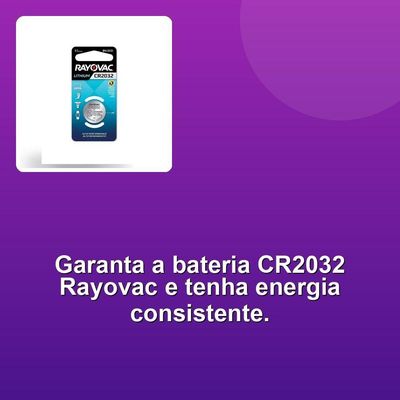 Bateria Lithium 3v Cr2032