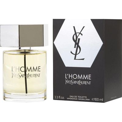 Perfume Masculino L'homme Yves Saint Laurent Yves Saint Laurent Eau De Toilette Spray 100 Ml (nova Embalagem)