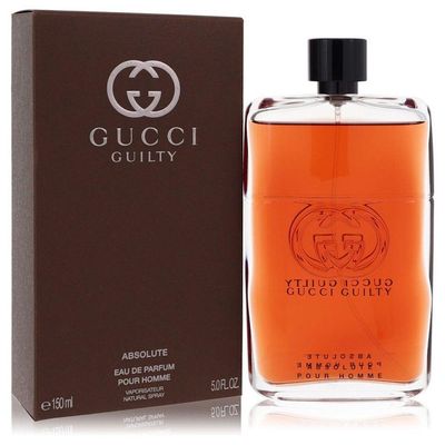 Perfume Masculino Gucci Gulty Absolute 150 Ml Eau De Parfum
