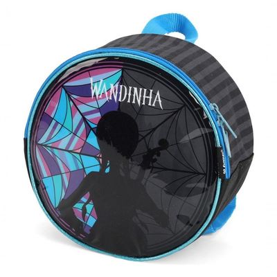Lancheira Térmica Infantil Wandinha Addams Luxcel Preto