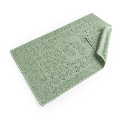 Toalha de Piso Wave Gramatura 700g/m² Antiderrapante 01 Peça 100% Algodão - Pistache