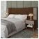 Cabeceira Para Cama Casal Extensível Marrom Next Caemmun
