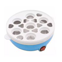 Cozedor Eletrico A Vapor Ovos Egg Cooker |  fácil de usar, lavar e transportar  - Azul