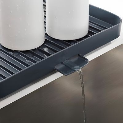 Escorredor Organizador Multifuncional – Cozinha Sempre Limpa e Utensílios Sempre Secos | Pia Utensílios