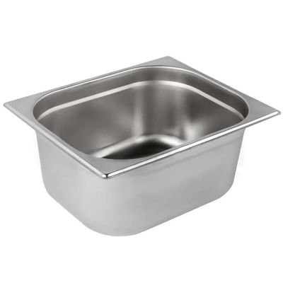 Kit 10 Cubas Gastronomica Inox GN 1/3 x 100mm (325x176mm) - Brasinox