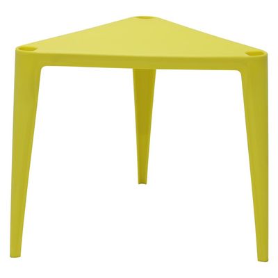 Mesa Infantil Tramontina Sofia em Polipropileno e Fibra de Vidro Amarelo