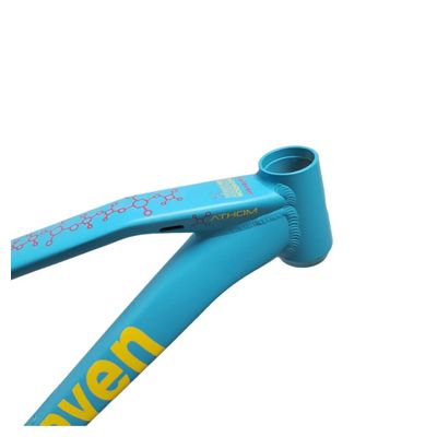 QUADRO BICICLETA ARO 29 NEW ATHOM T21 X 27.2MM AZUL/AMARELO