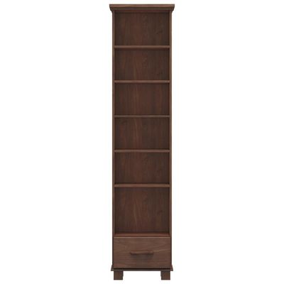 Sapateira Vertical Multiuso Com Espelho 1 Porta 1 Gaveta Zahav F06 Café - Lyam Decor