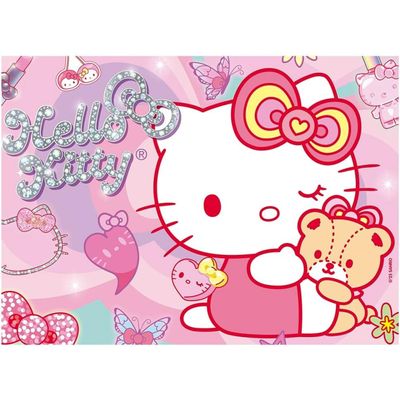 Quebra Cabeça Hello Kitty Brilhante Grow - 4918
